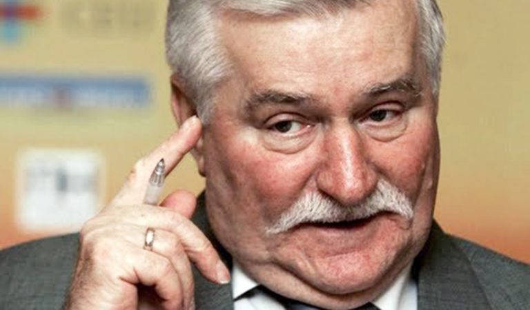 Lech Wałęsa uderza w gejów
