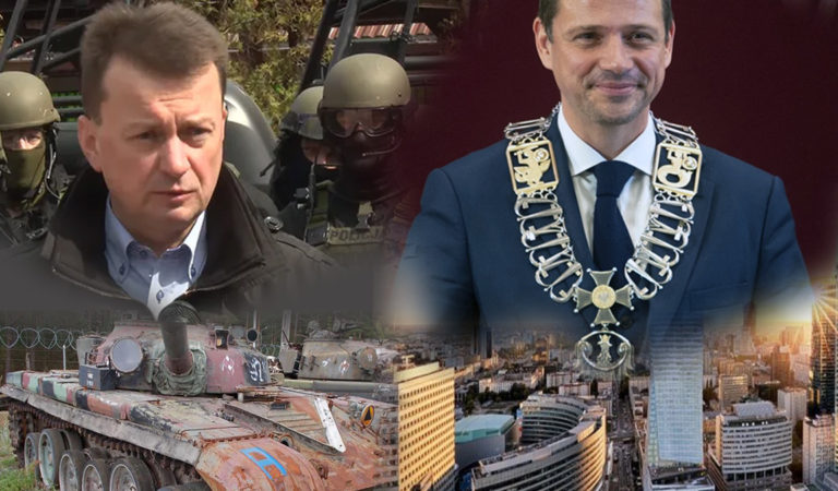 Minister Błaszczak o Rafale Trzaskowskim: “nieudacznik”. Mówi ten co remontuje 50-cio letnie czołgi. Raport NIK.