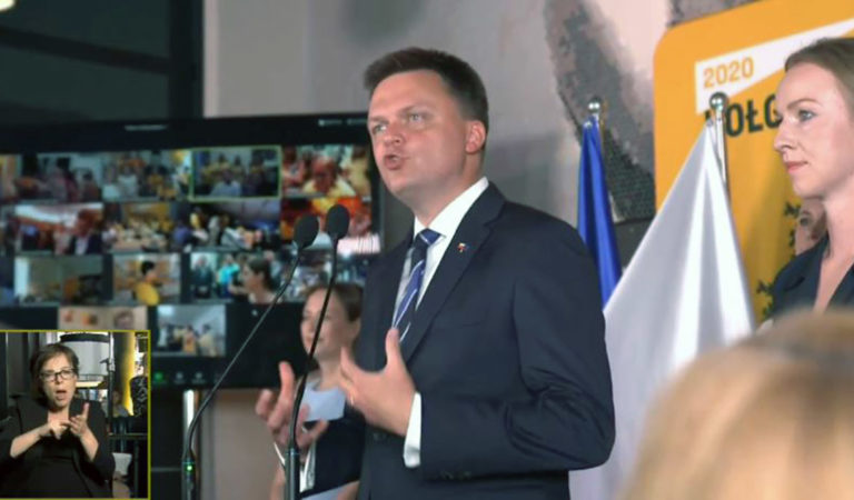 Szymon Hołownia zdradził co zrobi ze swoim głosem w II turze wyborów prezydenckich.