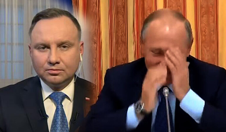 Duda do Putina: “Nie strasz, nie strasz…” [VIDEO]