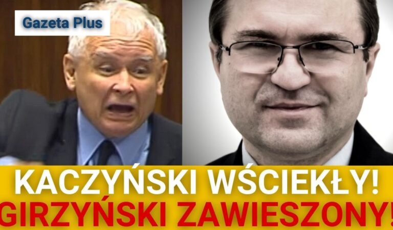 Girzyński zawieszony, Kaczyński i TVP wściekli: Poszło o szczepionkę!