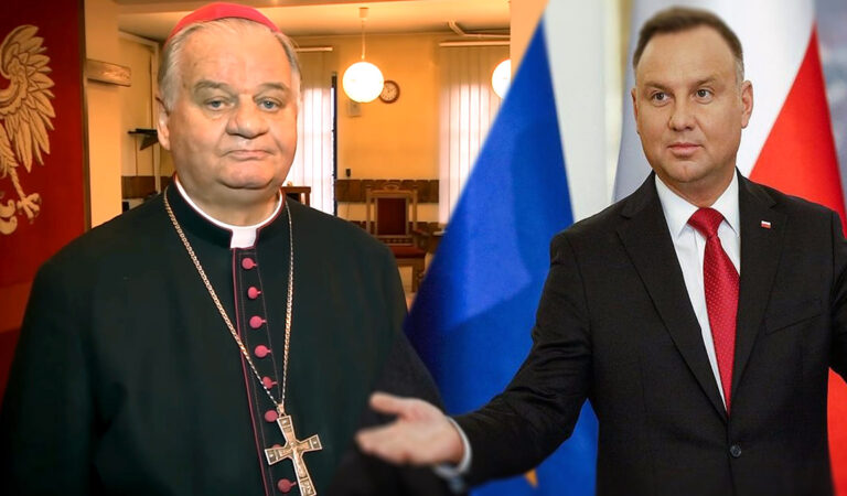 Biskup, który krył pedofila dostał medal od Andrzeja Dudy!