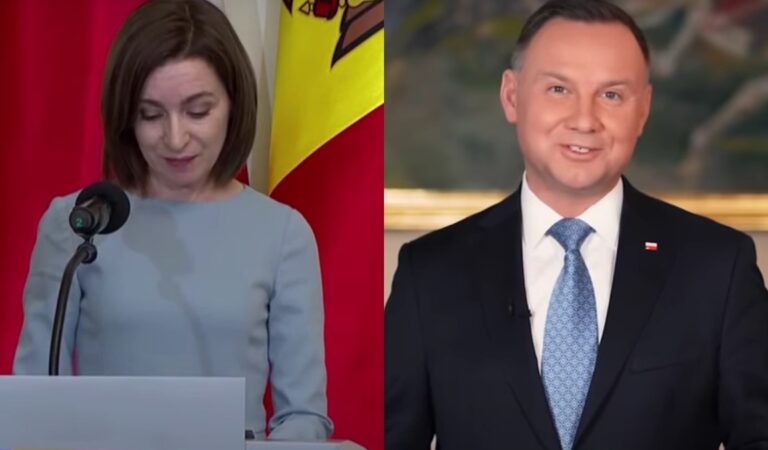 Duda do prezydent Mołdawii: “Chętnie nauczymy demokracji – mamy piękne doświadczenia”