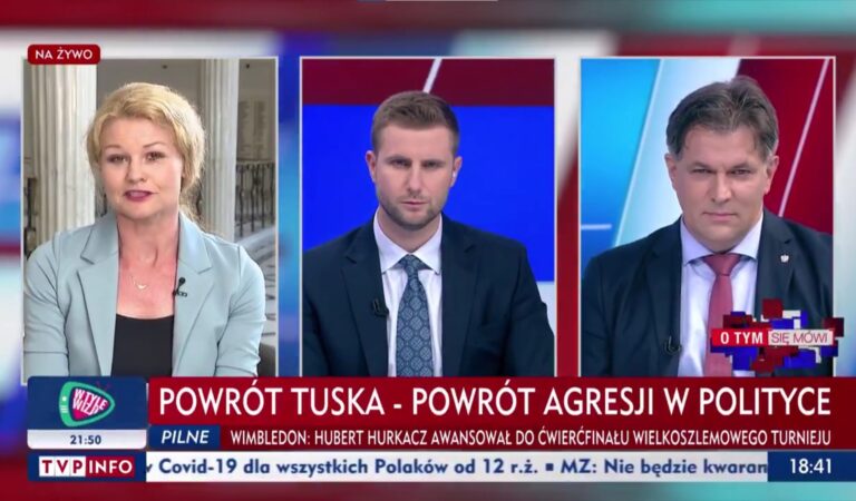 Parszywy atak Lewicy na Donalda Tuska! “Źle traktuje dziennikarzy TVP INFO. Musi się poduczyć” [VIDEO]