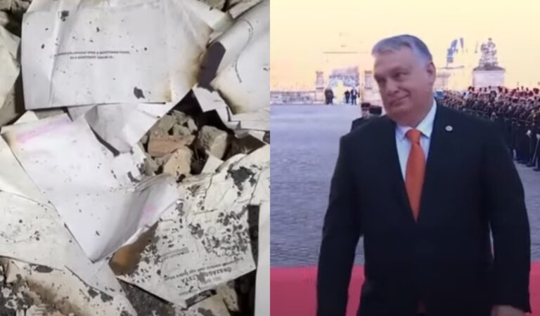 Znaleziono stos nadpalonych kart do głosowania w wyborach na Węgrzech
