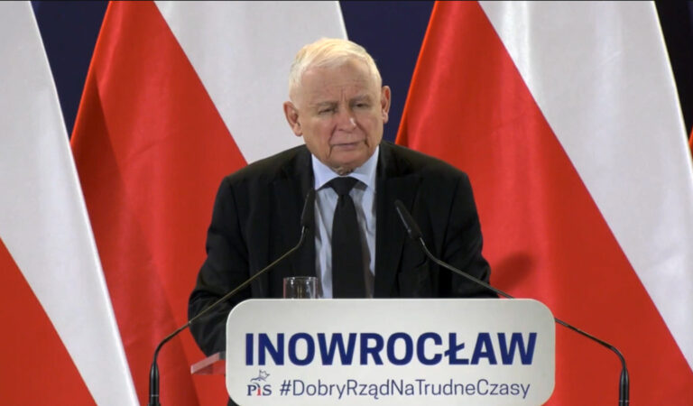 Seria szokujących wpadek Kaczyńskiego w Inowrocławiu [VIDEO]