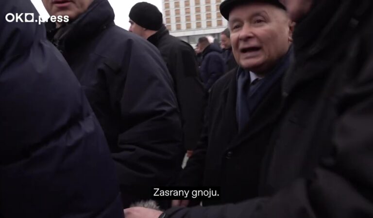Kaczyński wpadł w szał bo ktoś powiedział do niego na ty